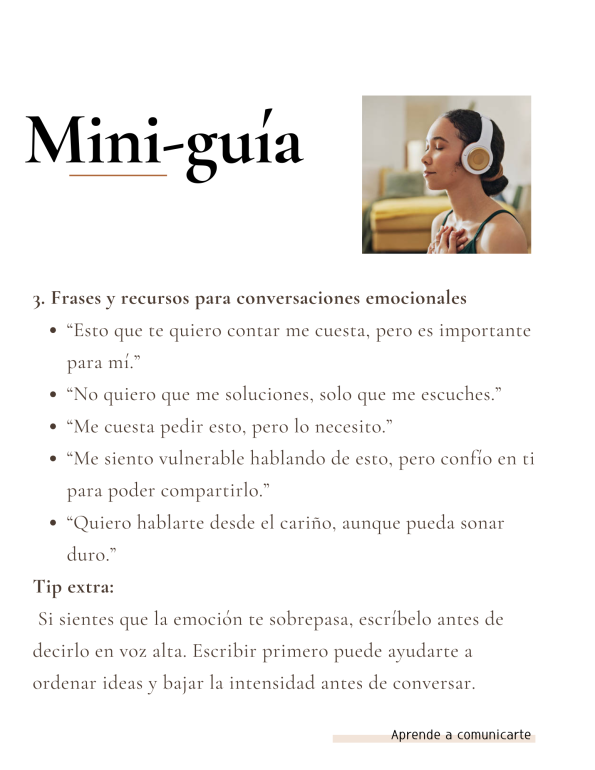 APRENDE A COMUNICARTE (JOURNALING TERAPÉUTICO) 100 PREGUNTAS + 30 EJERCICIOS - Image 24