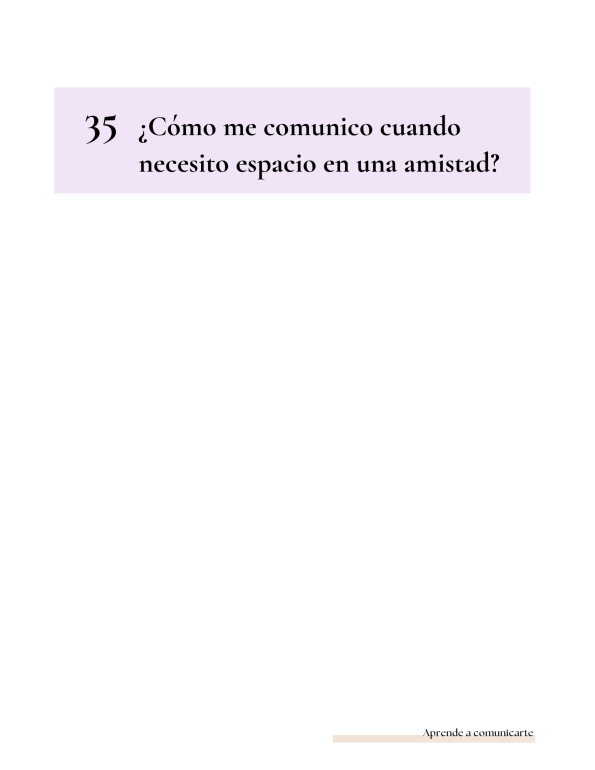 APRENDE A COMUNICARTE (JOURNALING TERAPÉUTICO) 100 PREGUNTAS + 30 EJERCICIOS - Image 15
