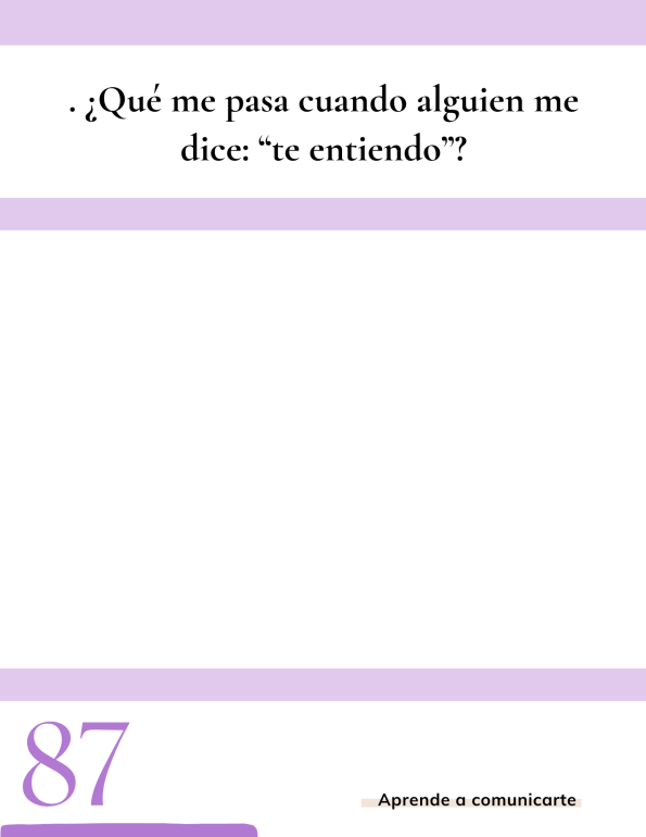 APRENDE A COMUNICARTE (JOURNALING TERAPÉUTICO) 100 PREGUNTAS + 30 EJERCICIOS - Image 5