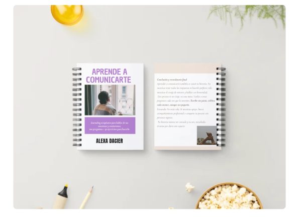 APRENDE A COMUNICARTE (JOURNALING TERAPÉUTICO) 100 PREGUNTAS + 30 EJERCICIOS - Image 27
