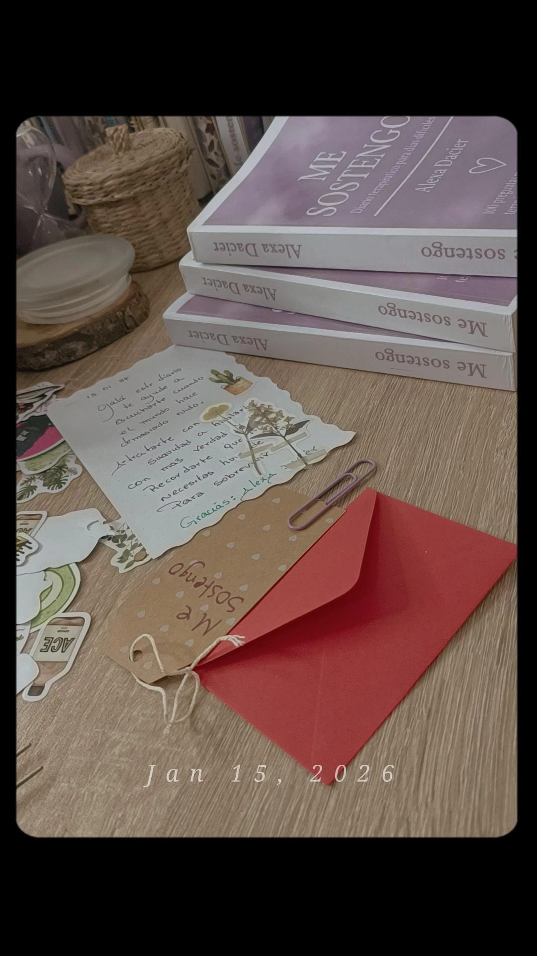 ME SOSTENGO TU DIARIO TERAPÉUTICO CON DEDICATORIA +ENVIÓ INCLUIDO (SOLO ESPAÑA) - Image 10